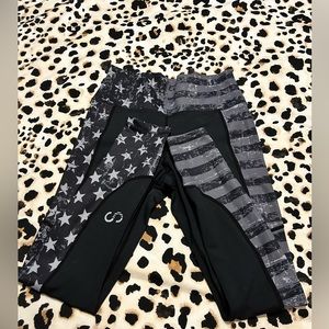 American strip leggings